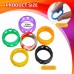 10PCS SILICONE NON-SKID BAND RING SOFT TANK RING (25 X 17 MM)